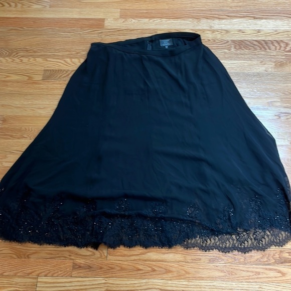 Black Carmen Marc Valvo Women’s skirt Size 22W